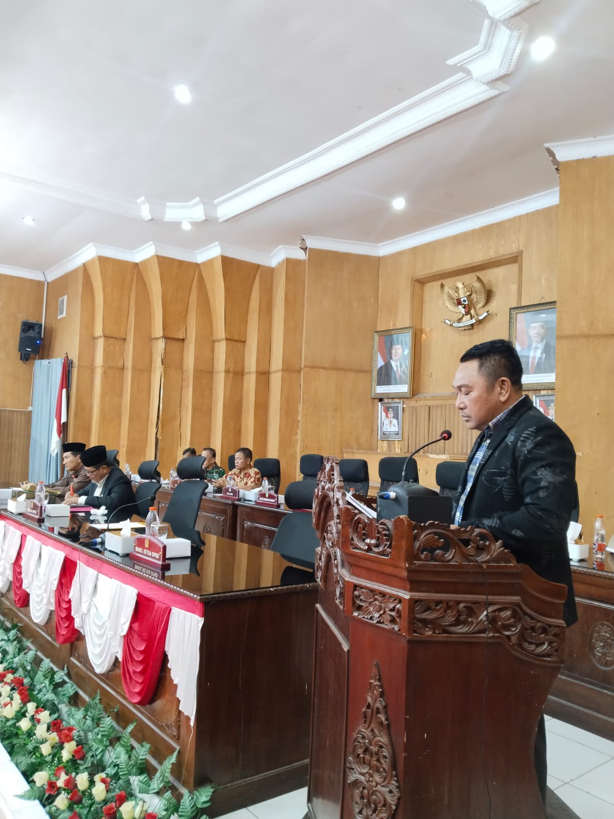 RAPAT PARIPURNA PANDANGAN UMUM FRAKSI ATAS NOTA KUA-PPAS P.APBD TA.2025.
